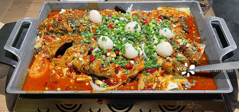 荔枝烤鱼图片素材