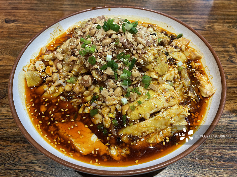 川味口水鸡图片素材