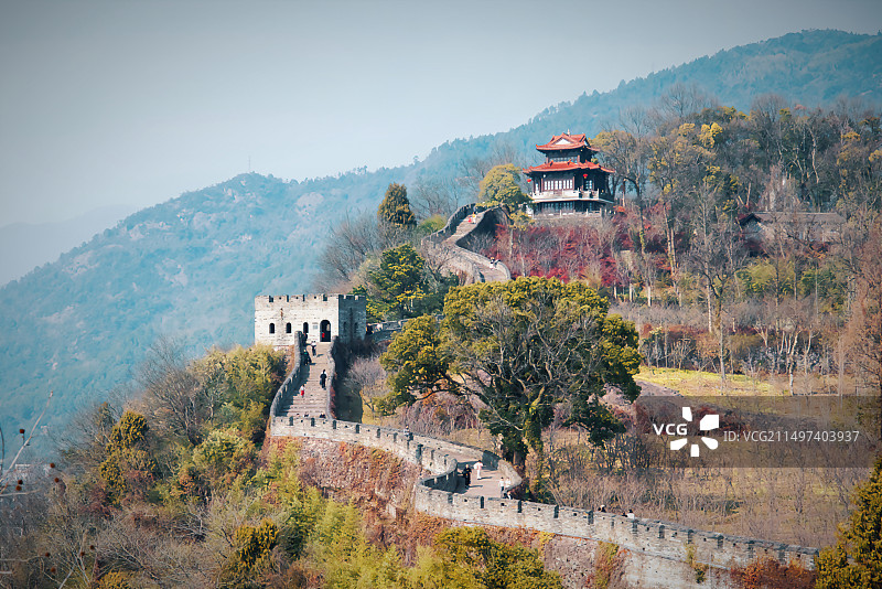 临海古长城图片素材