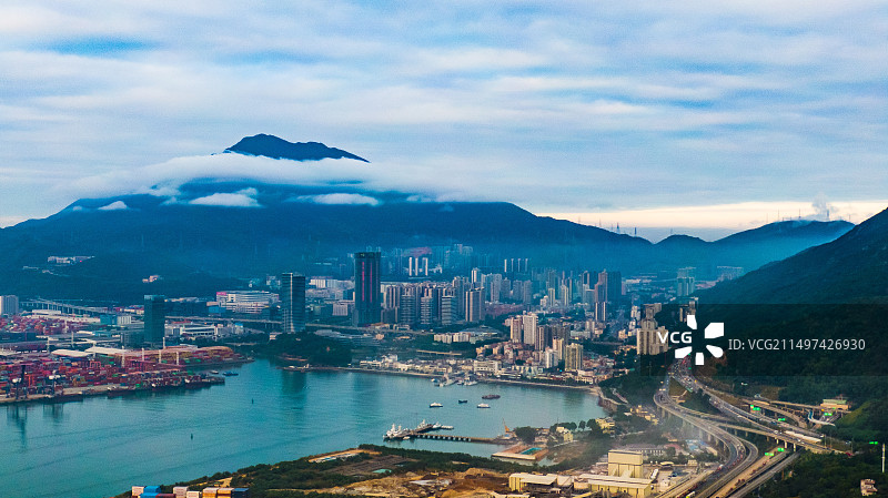 深圳盐田区风光图片素材