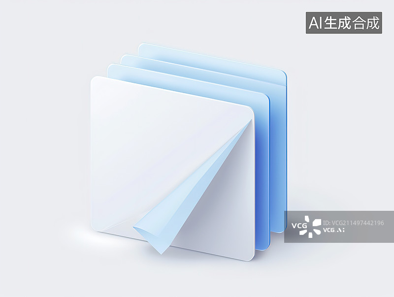 【AI数字艺术】白色背景下的空钱包特写镜头图片素材