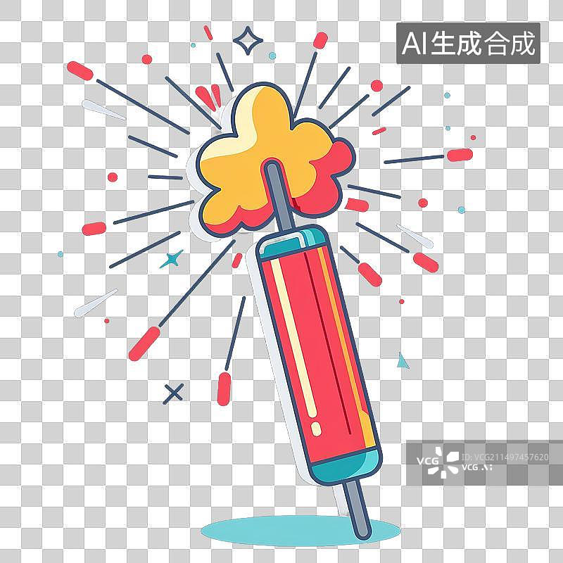 【AI数字艺术】烟花图片素材