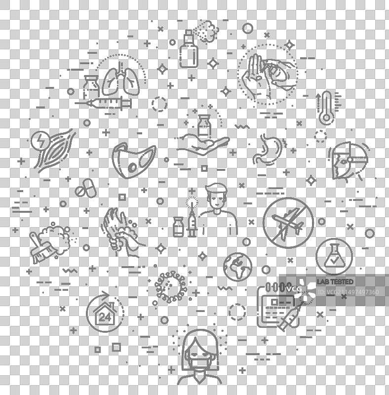 疫情预防图片素材