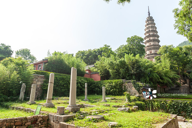 济南市长清区灵岩寺旅游区图片素材