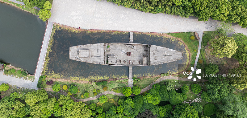 南京市宝船厂遗址景区图片素材