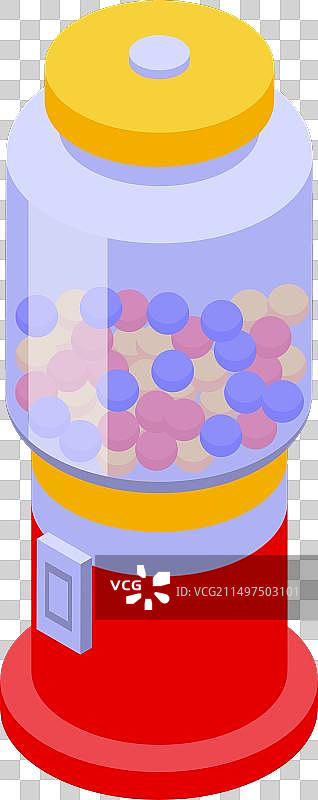 2.5D甜味机器元件图标图片素材