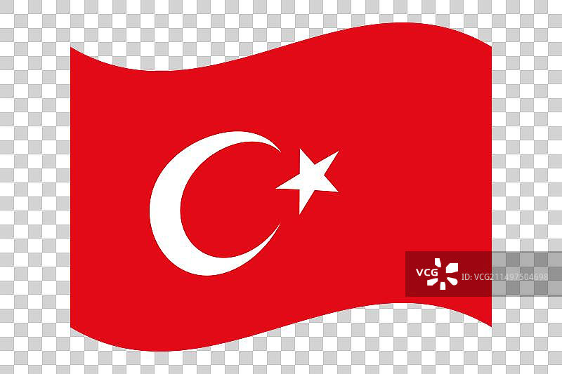 土耳其国旗土耳其国家象征图片素材