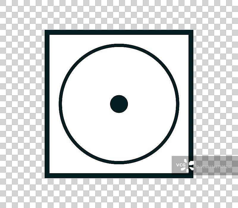 痰盂或吐痰池标志图片素材