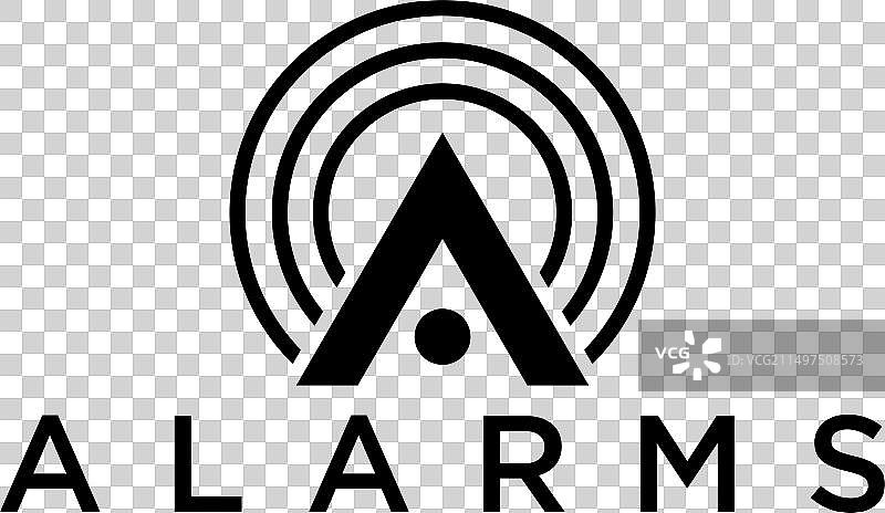 警报Logo设计图片素材