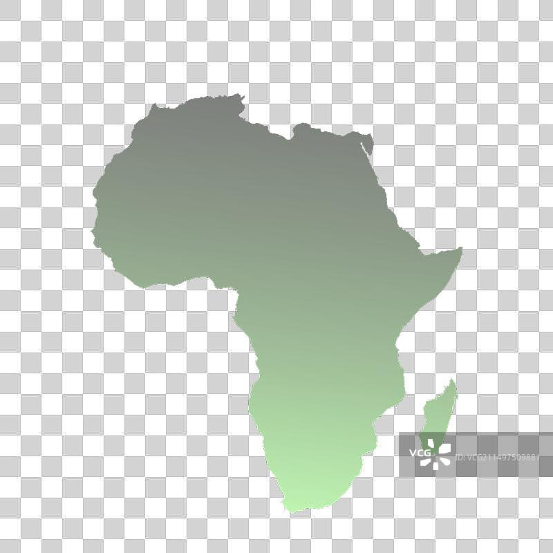 非洲标志剪影世界地图地球仪图片素材