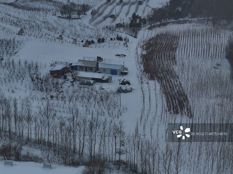 雪域人家图片素材