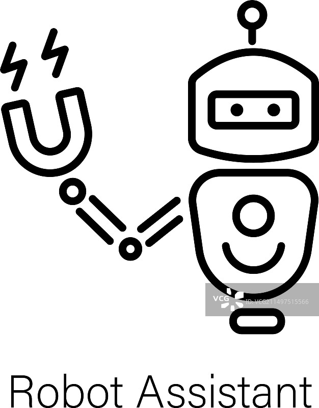 机器人助手图片素材