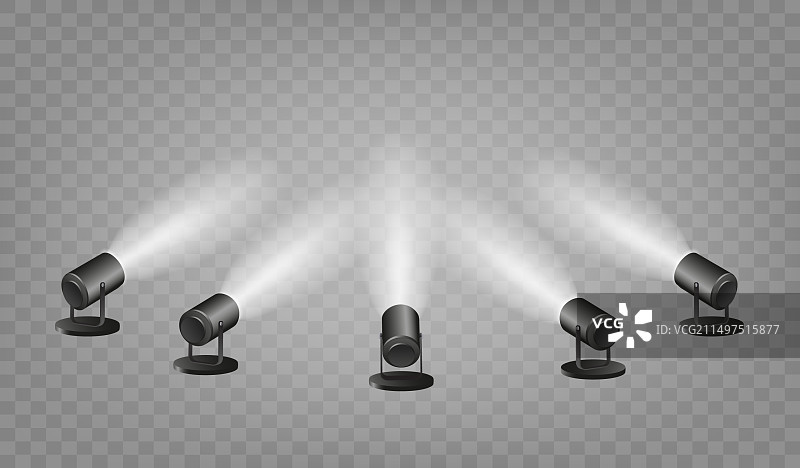 聚光灯光源工作室照明图片素材