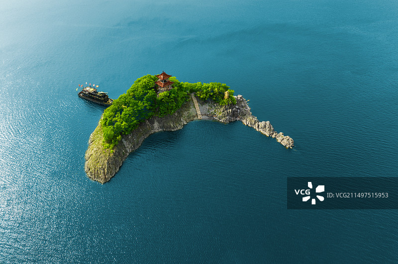 松花湖掠影图片素材