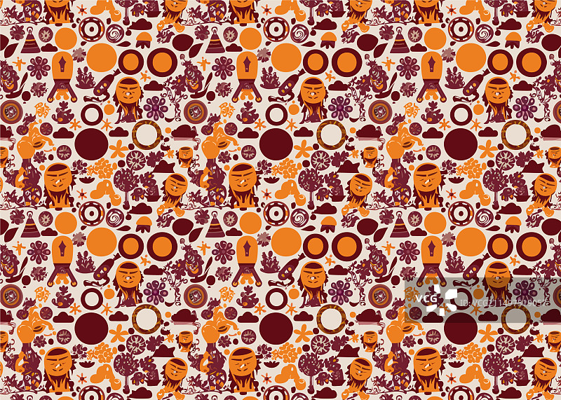 装饰性无缝背景图案图片素材