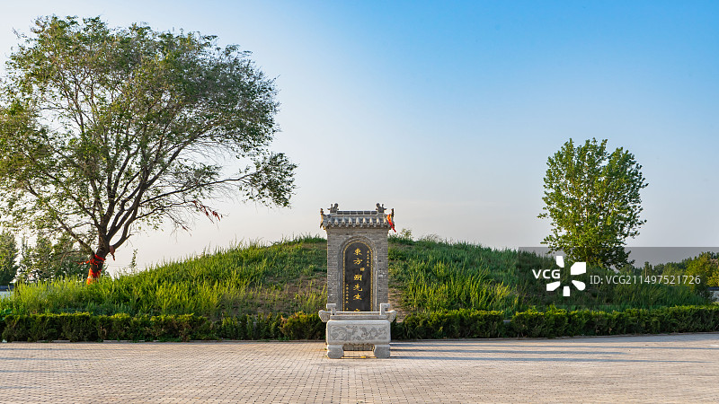 德州东方朔公园图片素材