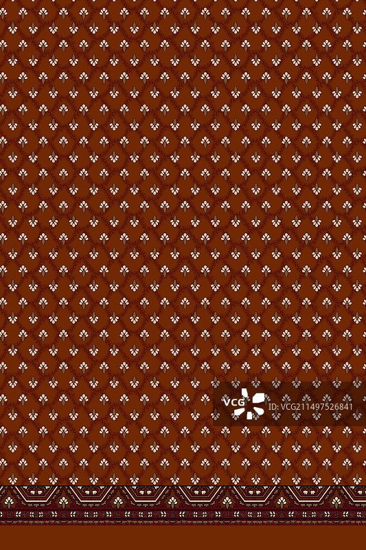 印度dupata kantha刺绣艺术地毯图片素材