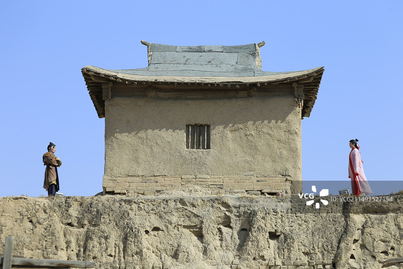 银川市宁夏镇北堡西部影视城图片素材