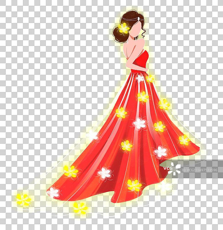 女神礼服图片素材