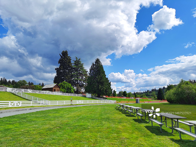 西雅图Kelsey 农场风光图片素材