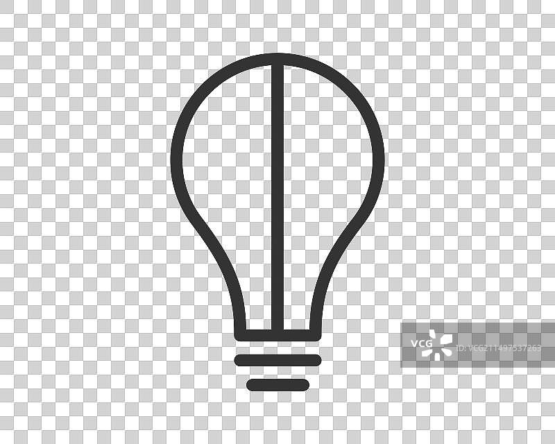 调光器图标线性潮流设计图片素材