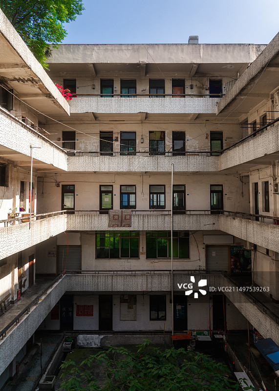 重庆老式居民楼图片素材