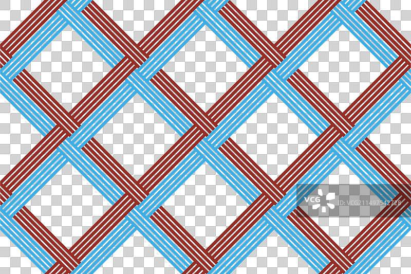 潮流复古几何无缝拼贴图案图片素材