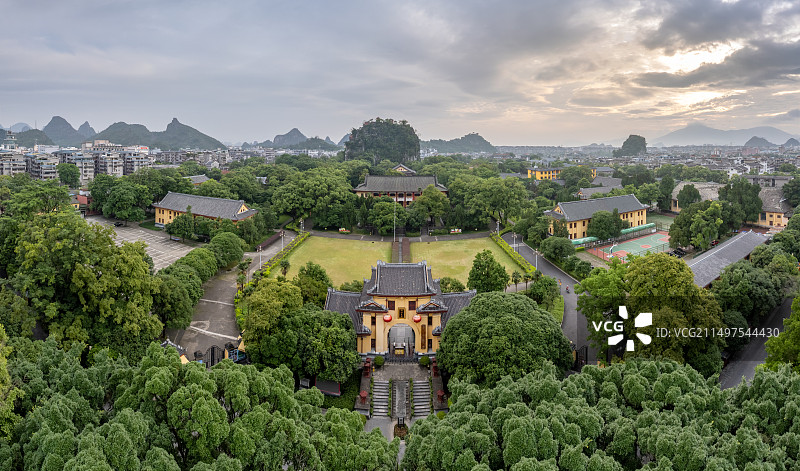 中国广西桂林靖江王府图片素材