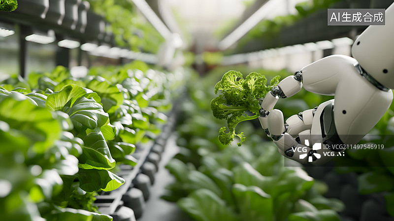 【AI数字艺术】现代化农业种植图片素材