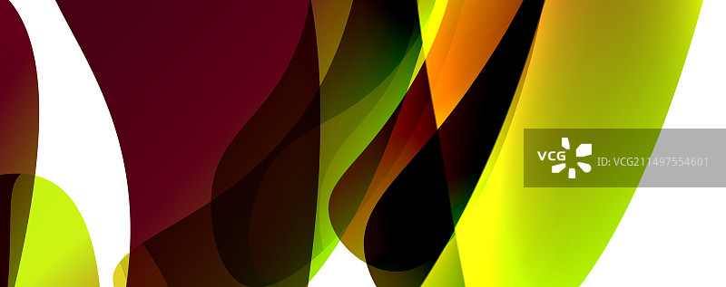 鲜艳的品红色和亮蓝色漩涡图案图片素材