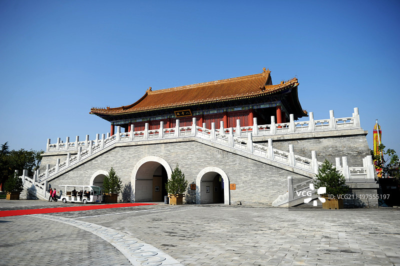 西安曲江楼观道文化展示区图片素材