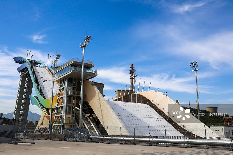 北京2022年冬奥会和冬残奥会文化广场图片素材