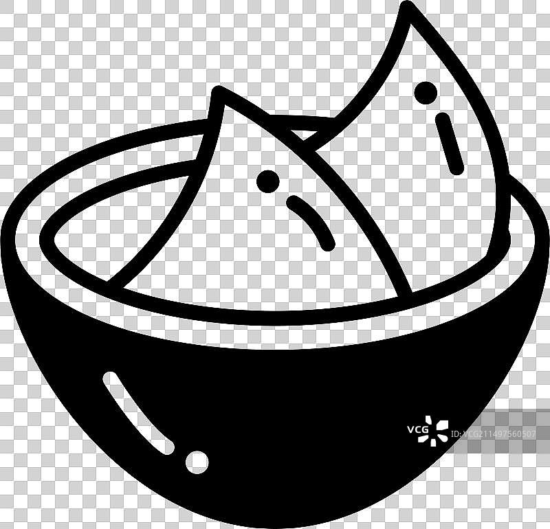 亚洲美食概念中的一碗食物图片素材