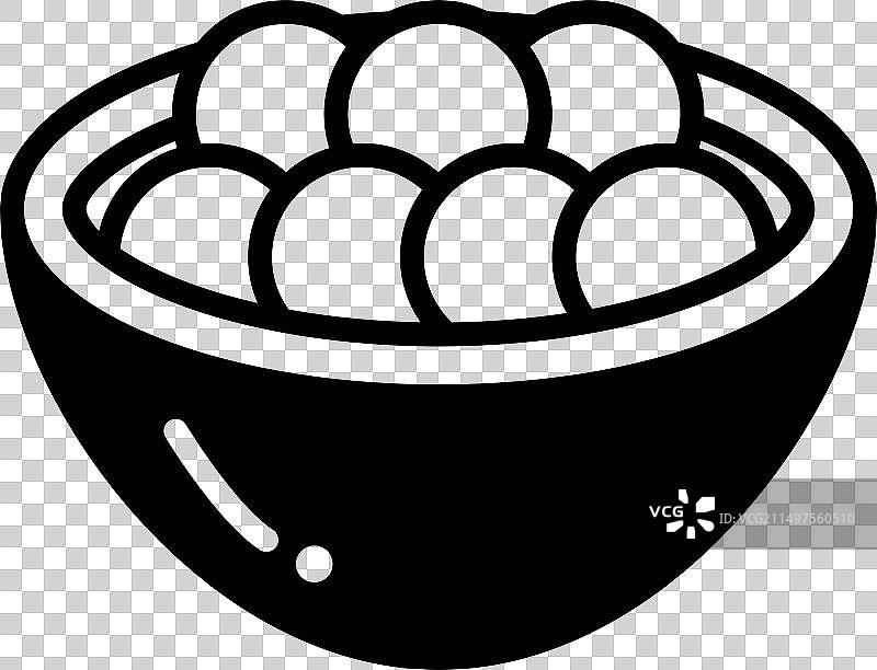 亚洲美食概念中的一碗食物图片素材