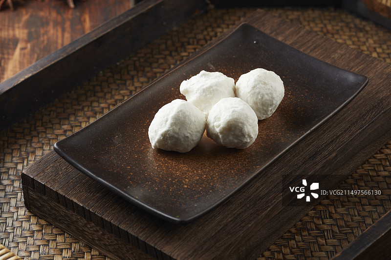 生鱼丸子花枝丸图片素材