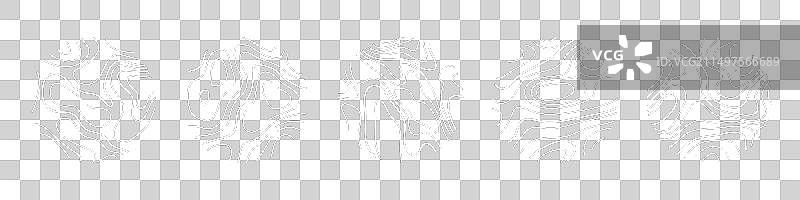 圆形木纹或地形图线条图片素材
