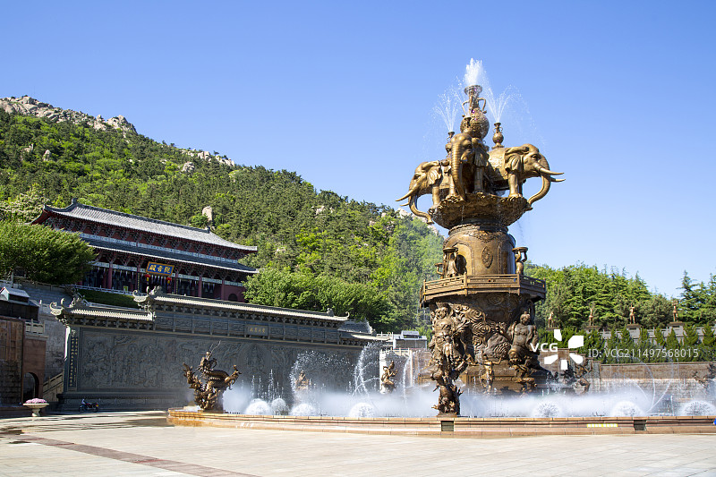 山东威海“石岛赤山”景区图片素材