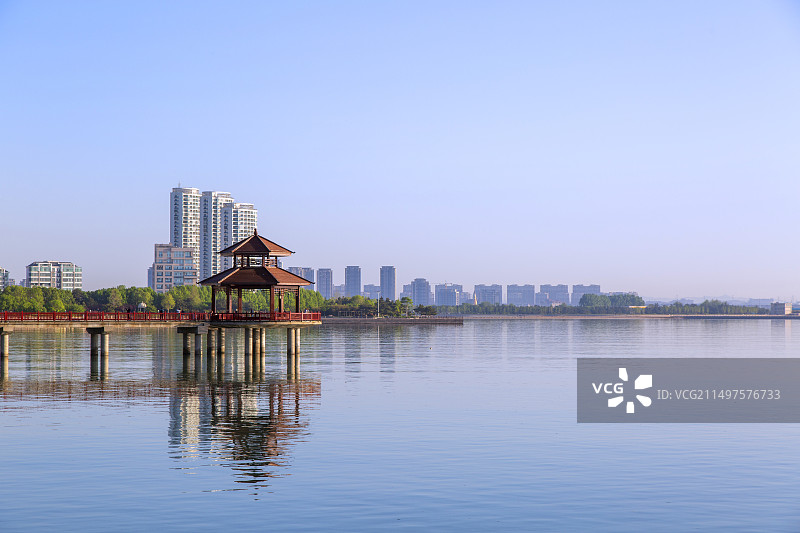 山东省威海市石岛公园风光图片素材
