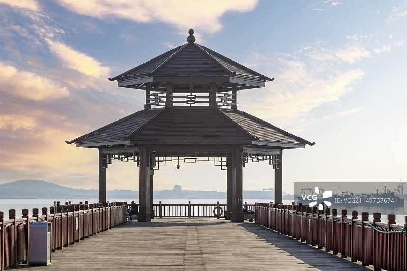 山东省威海市石岛公园风光图片素材
