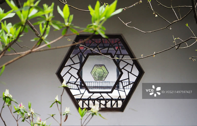 岳麓书院一角图片素材