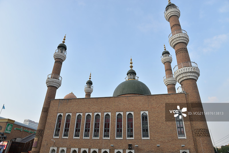 新疆大巴扎图片素材