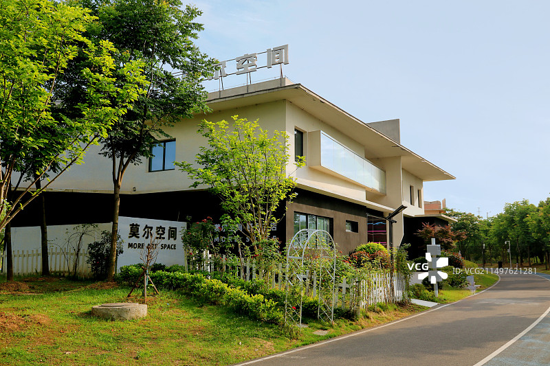 武汉设法山三国历史文化公园莫尔空间图片素材