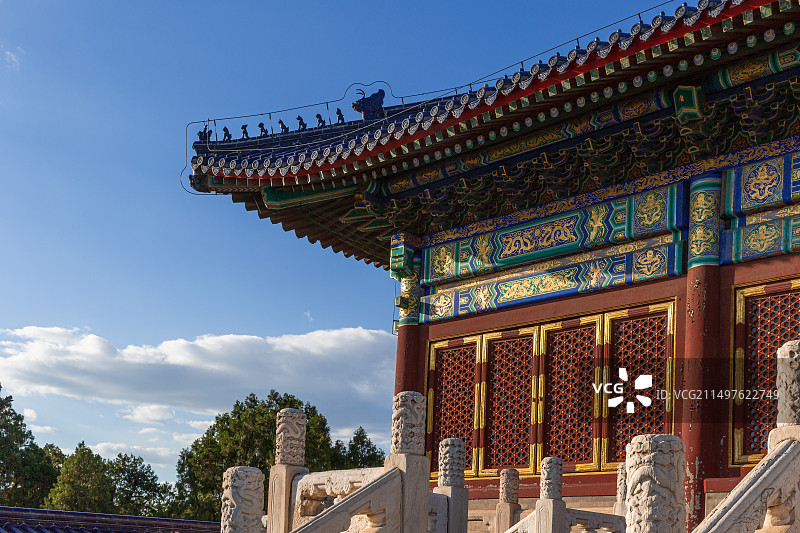 天坛公园皇乾殿图片素材