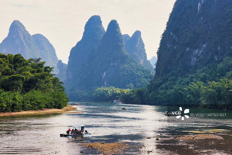 桂林阳朔漓江图片素材