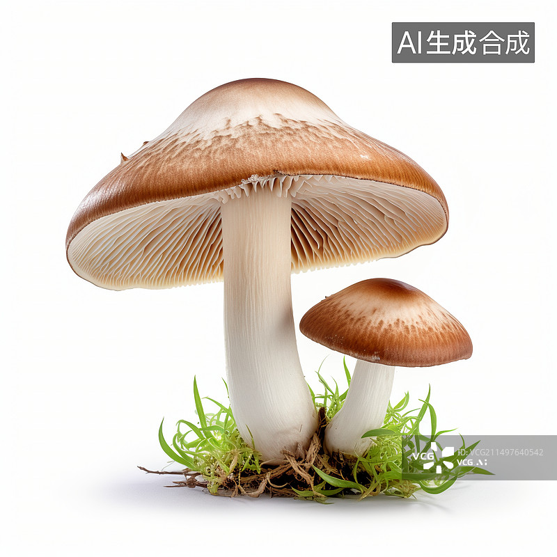 【AI数字艺术】真菌,户外,蘑菇,森林,自然图片素材