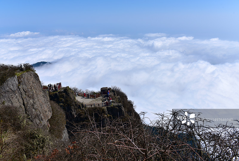 四川省乐山市峨眉山市峨眉山风景区图片素材