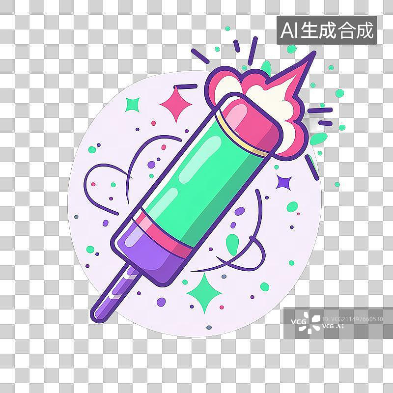 【AI数字艺术】烟花图片素材