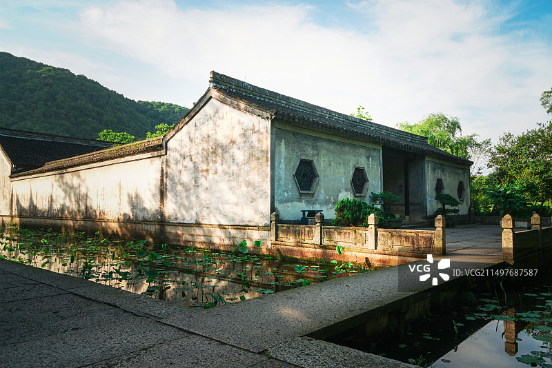 绍兴兰亭景区图片素材