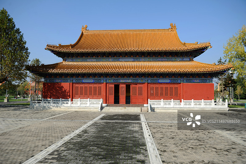 西安曲江楼观道文化展示区图片素材