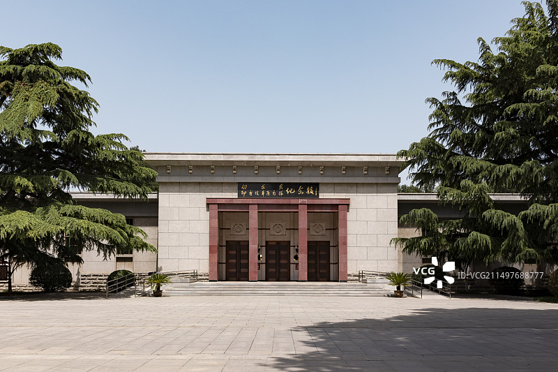 石家庄华北军区烈士陵园图片素材